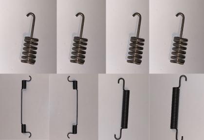 Federnsatz Handbremse Audi RS2  8-teiliger Satz - linke und rechte Seite