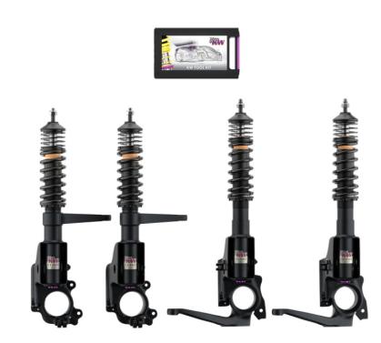 KW Gewindefahrwerk V3 - Audi Urquattro 10V / 20V