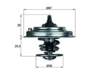 Thermostat Racing 71°  V6 / V8 / VR6 Audi / VW