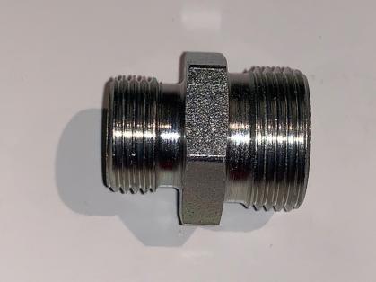 Gewindereduzierverbinder M22x1,5 auf M18x1,5mm Stahl