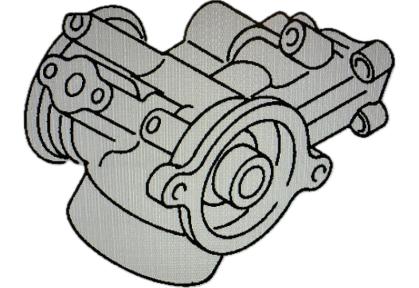 Ölfilterhalter Audi 5 Zylinder Turbo Aufbereitung mit Upgrade auf 83°