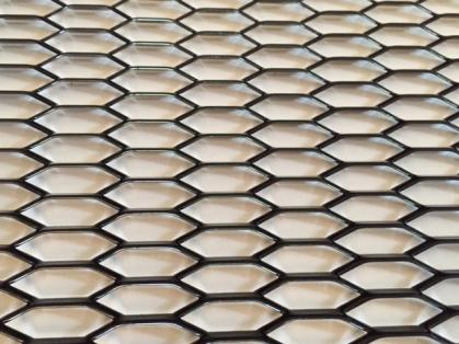 Racinggitter im RS2 Design 75x50cm - schwarz
