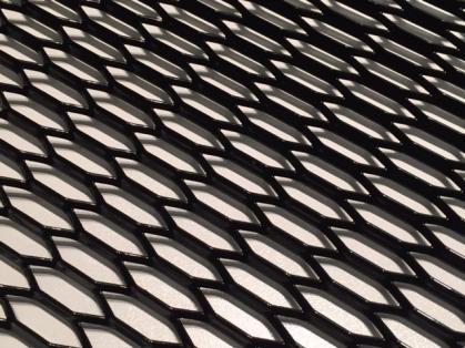 Racinggitter im RS2 Design 75x50cm - schwarz