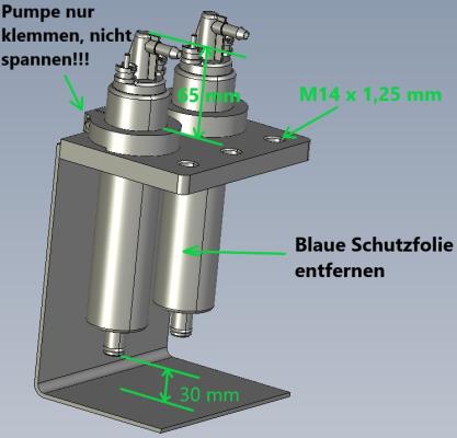 Kraftstoff Catchtank Alu - Double e3L Pierburg