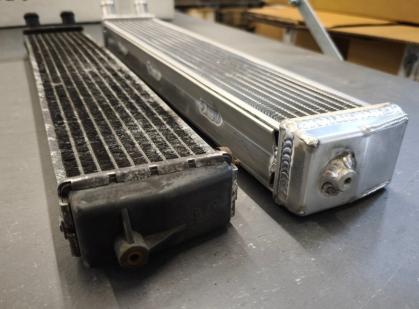 Performance Zusatzwasserkühler 52 mm Audi 200 20VT Typ 44 - Aluminium