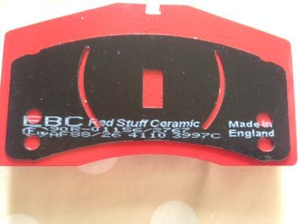 EBC Redstuff Bremsbeläge Brembo 322mm Audi/Porsche