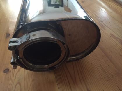 Edelstahl Rennsportabgasanlage 76 oder 89mm Audi B4 / S2 / RS2 Limo & Avant
