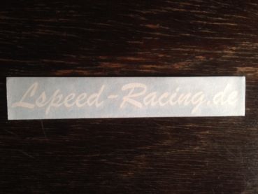 Lspeed-Racing.de Aufkleber 14,5 x 2 cm