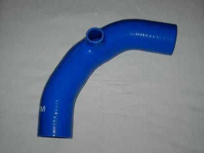 Silikonschlauch einzeln S2 ABY RS2 ADU Turbo auf Ladeluftkühler, blau