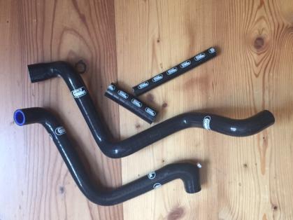 Samco Heizungskühlerschlauchkit 4-teilig Audi S2 / RS2 schwarz