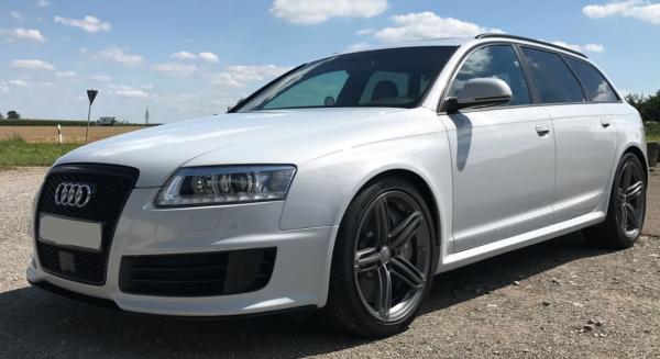 Ladeluftkühler Kit Performance Audi RS6 4F V10 mit Carbon Luftführungen