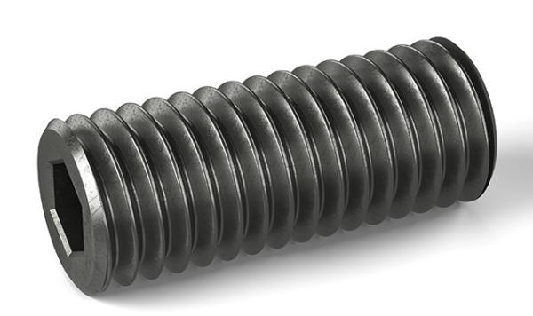 Gewindestift M8x40 mit Innensechskant |  Ringschneide - 10 Stück