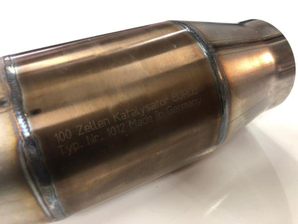 Sportkatalysator 200 Zellen - verschiedene Versionen - Edelstahl