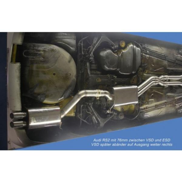 Edelstahlabgasanlage BN Pipes RS2 S2 76mm Edelstahlabgasanlage BN Pipes RS2 S2 76mm