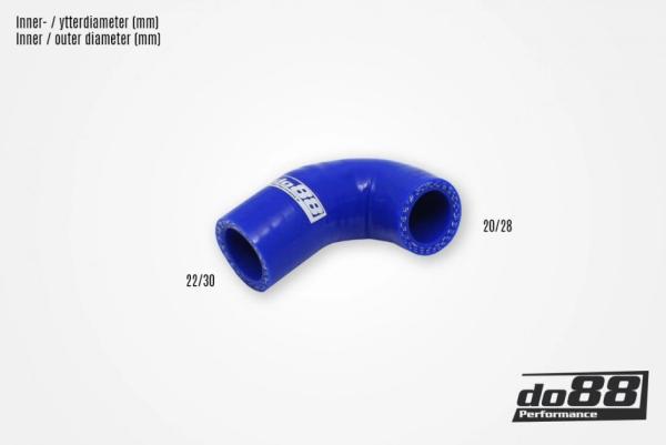 Leerlaufregler Silikonschlauch do88 - Audi S2 ABY / RS2 ADU