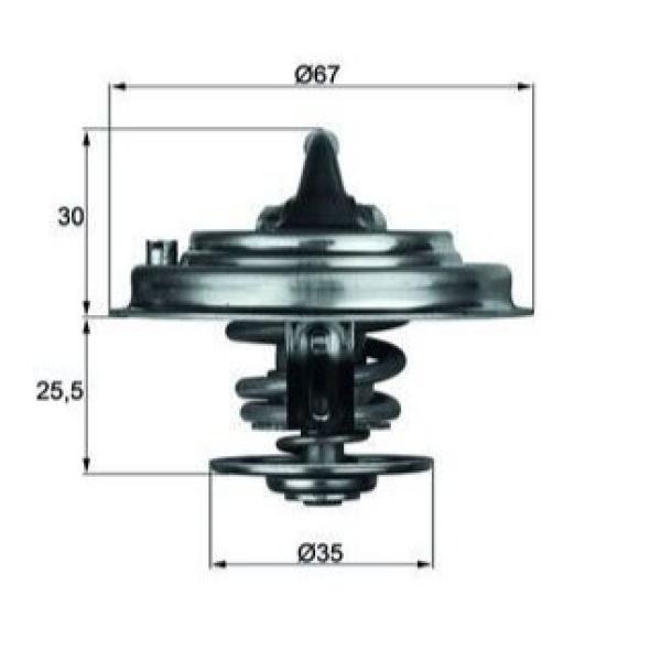 Thermostat Racing 82° Mahle - Audi V6 - V8 Motoren Thermostat Racing 82° Mahle - Audi V6 - V8 Motoren