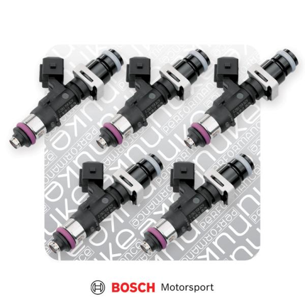 NUKE Performance - Bosch-Injektor 2200cc NGI2, 65mm (EV14L), 5-er Set, Durchfluss abgestimmt