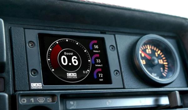 DIN Rahmen MFD15 / 52mm + MFD28 CANChecked