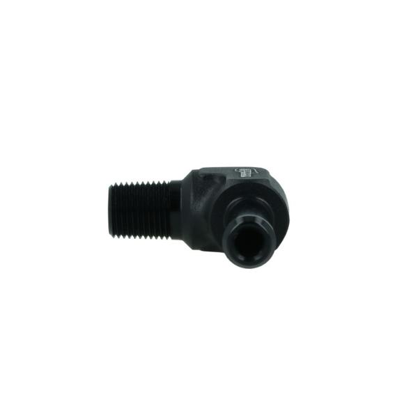 Einschrauber 90° NPT 3/8" männlich zu Schlauchanschluss 8mm (5/16") - BOOST products