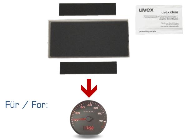 Display für Audi 80/100/200/V8 Digitaluhr/Uhr Reparatur LCD Display für Audi 80/100/200/V8 Digitaluhr/Uhr Reparatur LCD