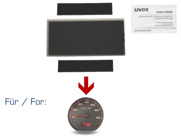 Display für Audi 80/100/200/V8 Digitaluhr/Uhr Reparatur LCD