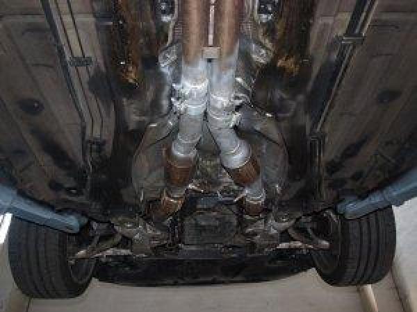 Hosenrohre 76mm mit Kat Audi RS6 4B links rechts Hosenrohre 76mm mit Kat Audi RS6 4B links rechts