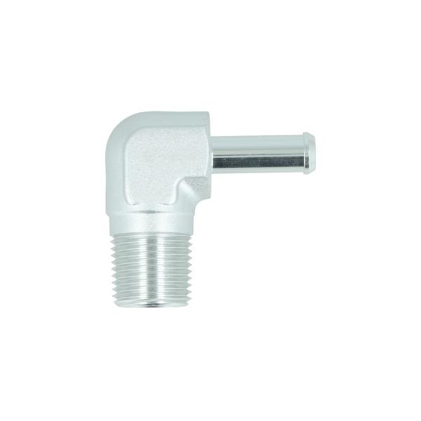 Einschrauber 90° NPT 3/8" männlich zu Schlauchanschluss 8mm (5/16") - BOOST products