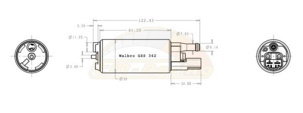 Walbro Kraftstoffpumpe GSS Serie