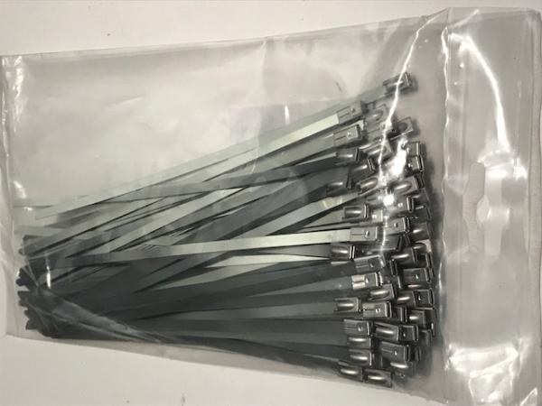 Edelstahlkabelbinder 10 Stück: 200mm Lang - 4,6mm breit Edelstahlkabelbinder 10 Stück: 200mm Lang - 4,6mm breit