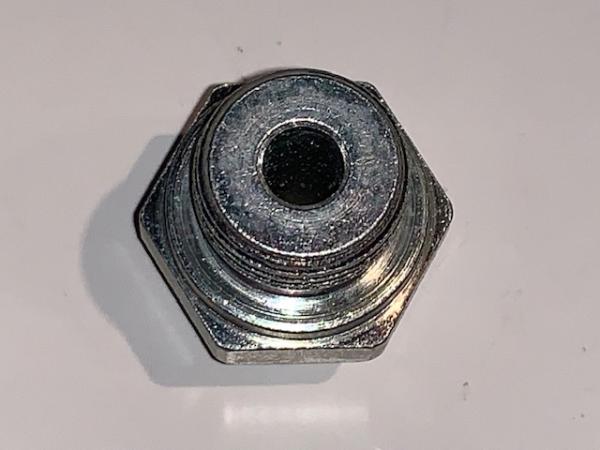 Gewindeeinschraubreduzierverbinder M18x15mm auf M14x1,5mm reduziert