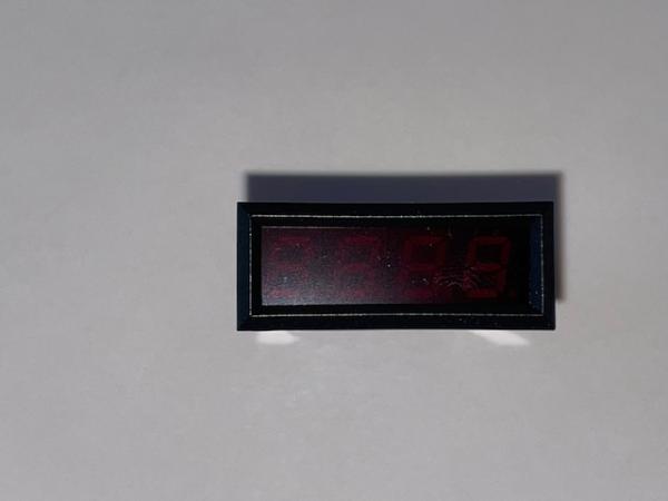 LED Einbauinstrument - Druckanzeige 0-10bar - kleine Bauform LED Einbauinstrument - Druckanzeige 0-10bar - kleine Bauform