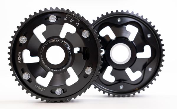Einstellbare Nockenwellenräder Satz Audi V6 und V8 5V Motoren inkl. S4/RS4 S6/RS6 Einstellbare Nockenwellenräder Satz Audi V6 und V8 5V Motoren inkl. S4/RS4 S6/RS6