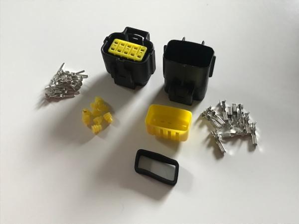 Steckerkit 10 polig M/W Econoseal Kit inkl. Pins Dichtung / auch für VEMS etc. Steckerkit 10 polig M/W Econoseal Kit inkl. Pins Dichtung / auch für VEMS etc.