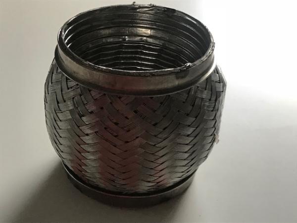 Edelstahl Flexrohr Länge 100mm, verschiedene Durchmesser