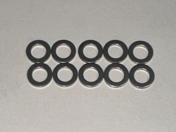 Aluminium Dicht & Unterlegscheibensatz 10 Stück M6 Aluminium Dicht & Unterlegscheibensatz 10 Stück M6