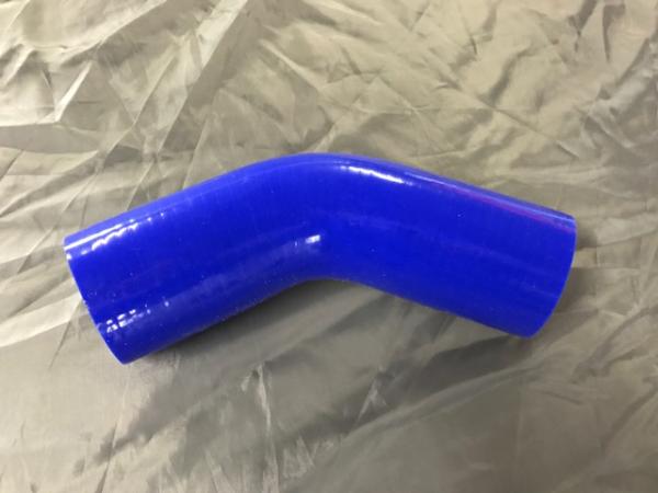 Silikonbogen 45° 60mm Durchmesser blau