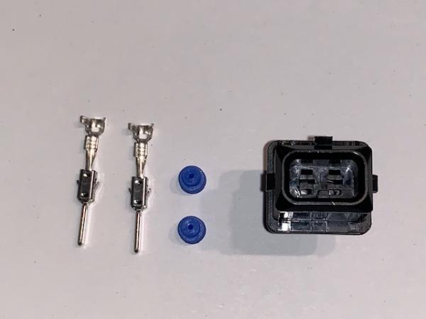 Steckerkit 2polig, Gegenstecker EV1 Düse uvm. Kit Stecker - Pins - Dichtringe