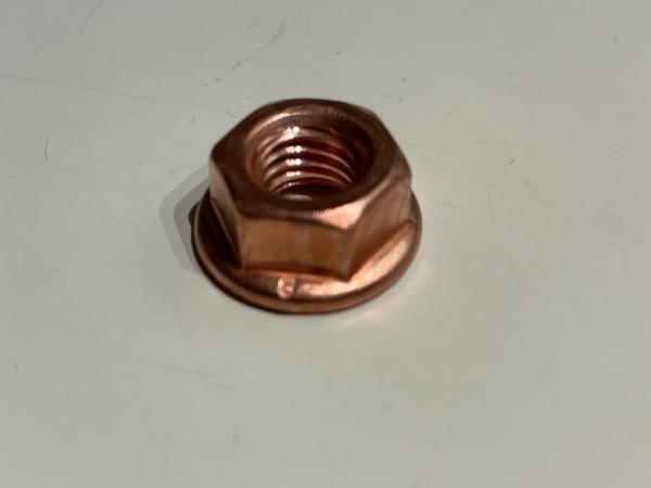 Kupfermutternsatz 10 Stück M8x1,25 SW12 Kupfermutternsatz 10 Stück M8x1,25 SW12