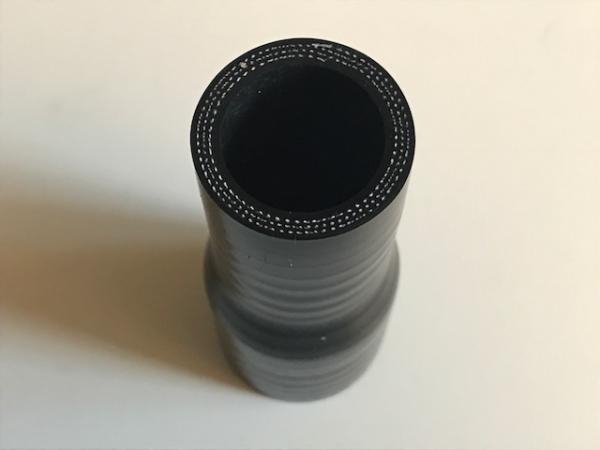 Silikon Reduzieradapter 28mm auf 22mm schwarz