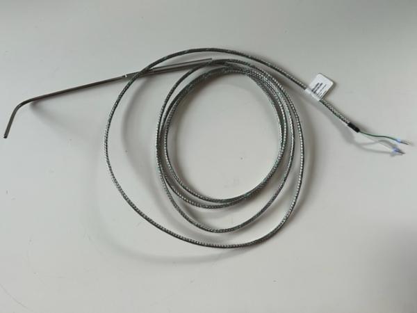 Abgastemperatursonde 90° gebogen - 3mm K Sonde - mit Kabel