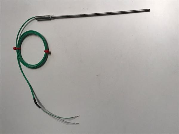 Abgastemperatursonde 3mm / 150mm 1100° mit Kabel