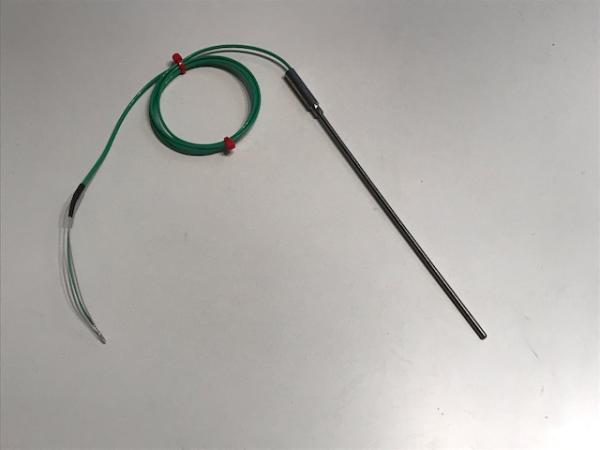 Abgastemperatursonde 3mm / 150mm 1100° mit Kabel