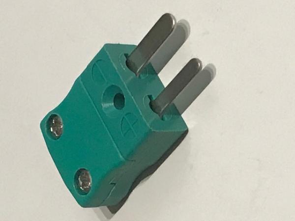 Stecker für Abgastemperatursonde +/- grün