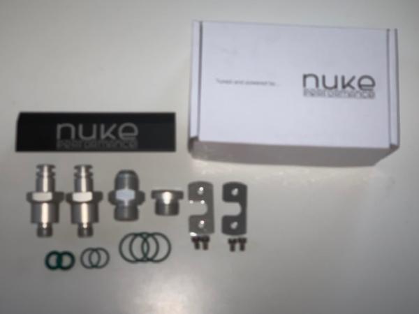 Benzinpumpen Anschlussverteiler NUKE Performance für 2x 044 BOSCH Pumpe Benzinpumpen Anschlussverteiler NUKE Performance für 2x 044 BOSCH Pumpe