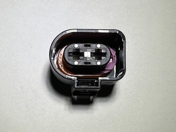 Stecker 2-polig oval