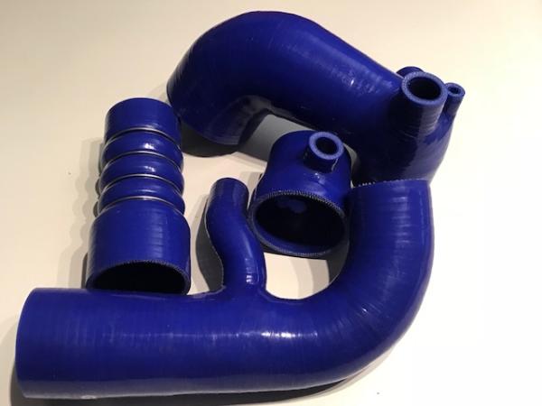 Silikonschlauchkit 4 teilig Audi 200 20V blau Silikonschlauchkit 4 teilig Audi 200 20V blau