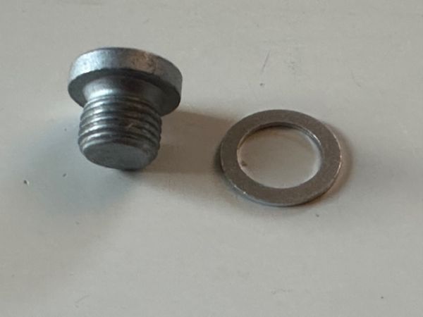 Verschlussdeckel mit Dichtring M10x1