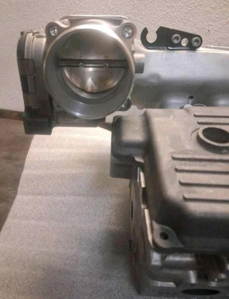 Drosselklappenadapter Audi 20V Turbo für BOSCH / RS3 E-Gas Klappenteil inkl. Schlauchadapterteil