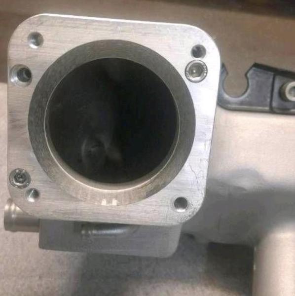 Drosselklappenadapter Audi 20V Turbo für BOSCH / RS3 E-Gas Klappenteil inkl. Schlauchadapterteil