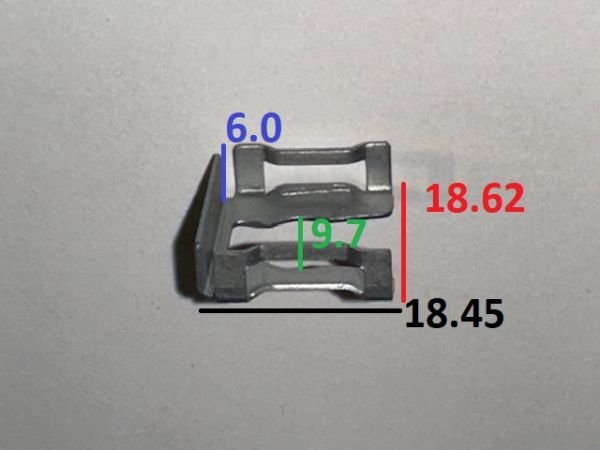 Halteklammer für Kraftstoffdüsen